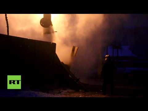 انفجار أنبوب غاز في جمهورية دونيتسك الشعبية