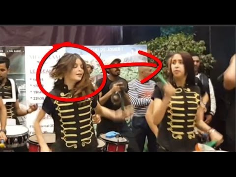 شاهد  الفتاة الفاسية التي ابهرت الجميع في مهرجان الموظف الجماعي