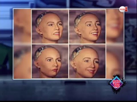 الويبومتر يعرض  روبوت صوفيا