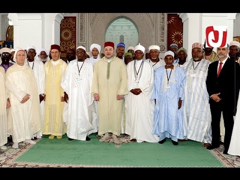 بالفيديو الملك محمد السادس يترأس حفل تنصيب العلماء الأفارقة