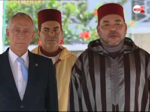 حفل استقبال رسمي على شرف رئيس الجمهورية البرتغالية