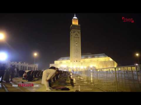 شاهد فبراير في قلب مسجد الحسن الثاني ليلة القدر