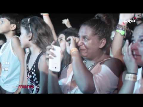 شاهد بكاء وهستيريا تجاوبا مع غناء سعد لمجرد