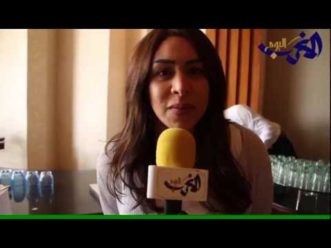 بالفيديو شاهد الفنانة رجاء الرجوي توجه رسالة الى جمهورها للحضور بكثافة