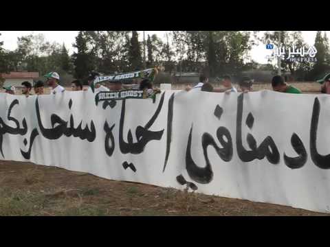 بالفيديو  غضب في فريق أولمبيك خريبڭة