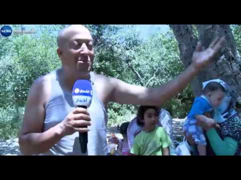 بالفيديو غابة واد الجنان تمتاز باستراحة وموائد تحت الشجر على مرأى القردة