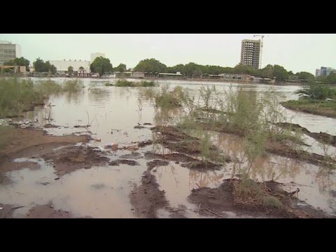 بالفيديو نهر النيل يقترب من الفيضان