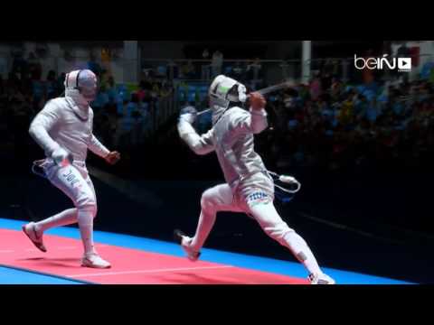 ذهبية فردي الحسام مبارزة للمجري شيلاغي