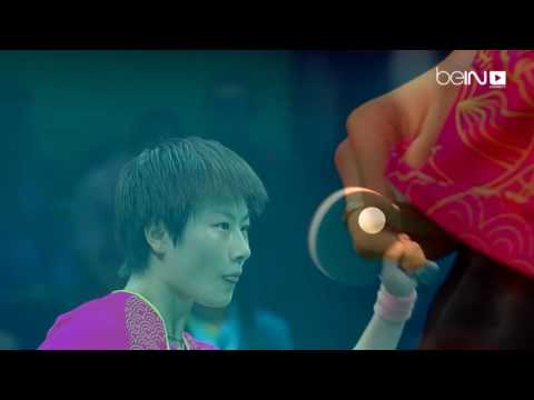 ذهبية فردي السيدات للصينية دينغ في تنس الطاولة