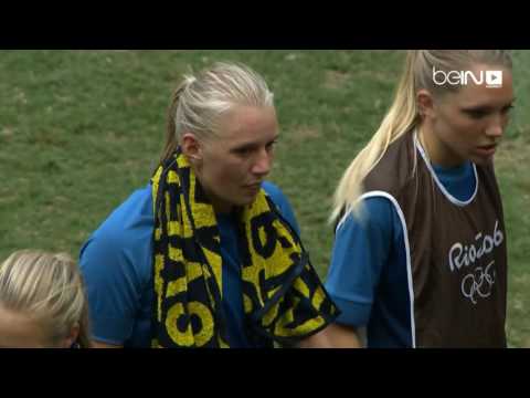 السويد تقصي أميركا من ربع النهائي في مسابقات كرة القدم