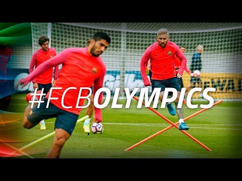 شاهد القفز على الحواجز أحدث طرق برشلونة لدعم الأولمبياد