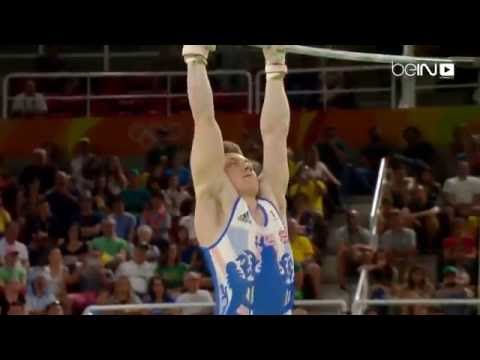 الألماني هامبوخن يحرز ذهبية سباق العارضة الثابتة  رجال