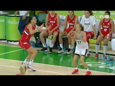 بالفيديو  سيدات صربيا يظفرن بالميدالية البرونزية في كرة السلة