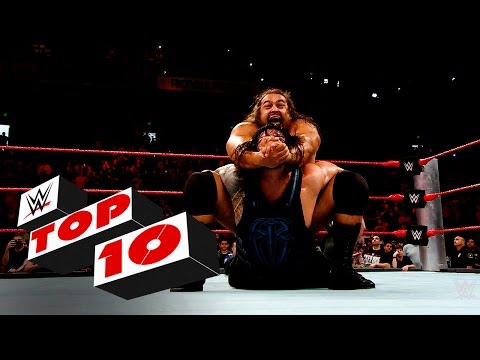 بالفيديو أبرز 10 لحظات في عروض  raw  لهذا الأسبوع