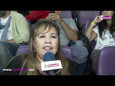 فنانون مغاربة يشجعون الوداد خلال موقعة الزمالك