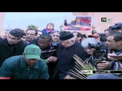 الملك محمد السادس يرسل برقية تعزئة لعائلة أحمد بنجلون