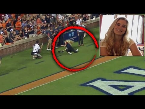 مصوّرة تتلقى ضربة موجعة خلال تغطيتها مباراة رجبي