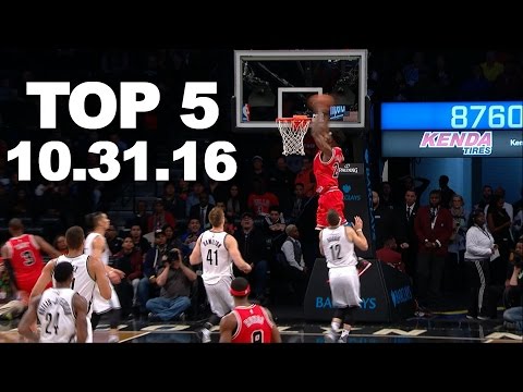 بالفيديو  أبرز 5 كرات في الدوري الأميركي للمحترفين