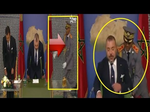 شاهد تدخل الجنرال لمساعدة الملك محمد السادس على الجلوس