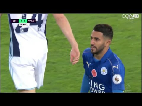 كل ما فعله رياض محرز وإسلام سليماني خلال مباراة وست بروميتش