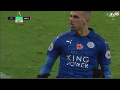 شاهد أهداف مباراة فريقي ليستر سيتي و وست بروميتش 12