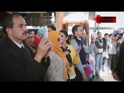 شاهد  احتفاليّة رائعة لقطار البيئة في مراكش