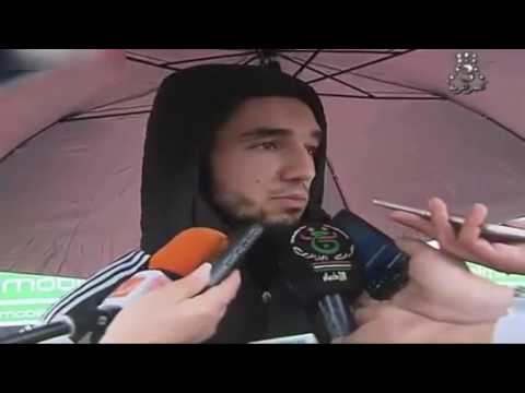 شاهد لاعبو المنتخب الجزائري قبل مباراة نبجيريا