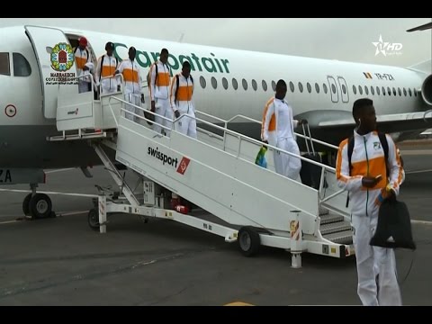 منتخب الكوت ديفوار يحط رحاله في مراكش