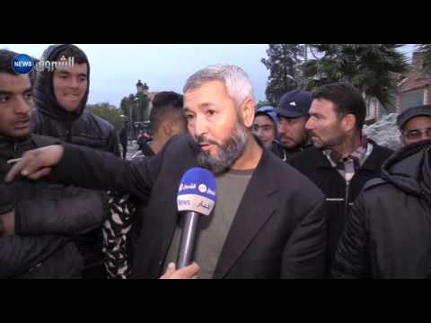 بالفيديو حبات البرد تتساقط على منطقة برج بوعريرج