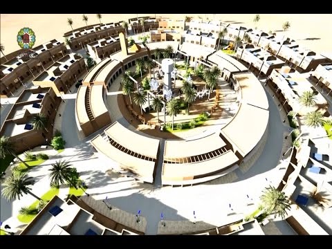 شاهد قرية إيكولوجيّة خضراء في عمق الصحراء المغربيّة