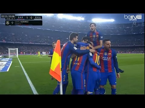 شاهد هدف ريال مدريد أمام نادي برشلونة بواسطة اللاعب سيرخيو راموس