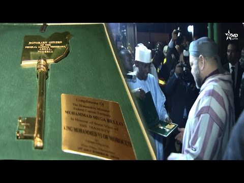 شاهد الملك محمد السادس يتسلّم مفتاح  أبوغا 