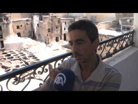 دار الدبغ في مدينة فاس المغربيَّة