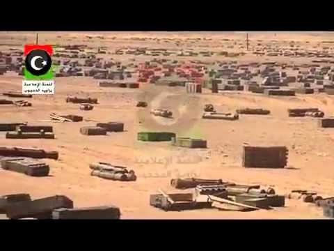 طائرات مجهولة تلقي اسلحة وذخائر علي الحدود المصرية الليبية