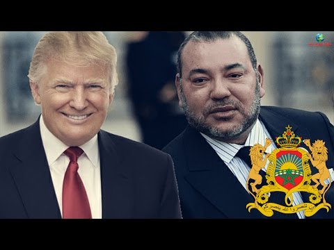 شاهد الملك محمد السادس وترامب يتفقان على أمور مهمة