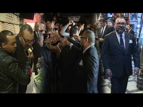 بالفيديو  الملك محمد السادس يزور مواقع تاريخية خضعت للترميم