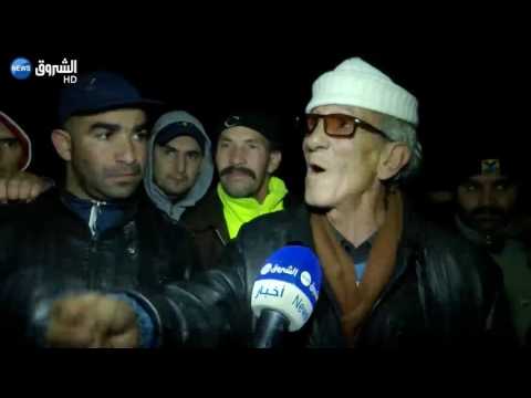 شاهد ارتفاع منسوب مياه واد الحراش