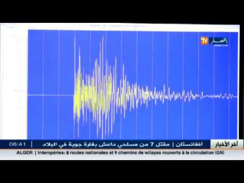 شاهد زلزال بقوة 35 درجة على سلم ريشتر في سيدي معروف