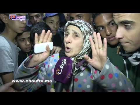 مغربية تبكي بحرقة من قلب مقهى شعبي بسبب الهزيمة