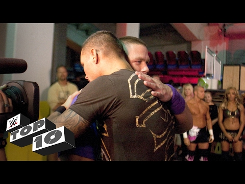 بالفيديو  أقوى 10 أحضان على حلبات المصارعة