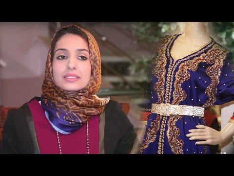 بالفيديو  المصممة بسمة اللويزي تقدم مجموعتها الجديدة من القفاطين