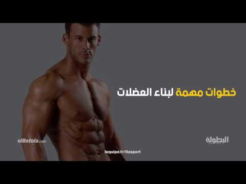 خطوات مهمة لبناء العضلات للأشخاص الرياضيين