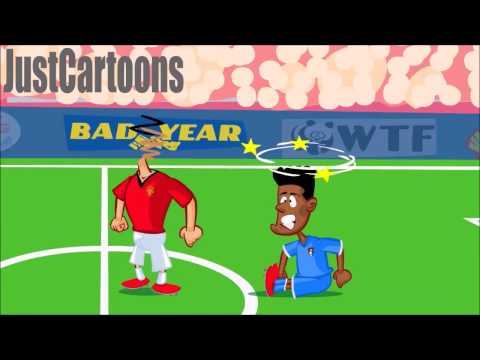 مقطع يسخر من المشادات بين إبراهيموفيتش ومدافع بورنموث