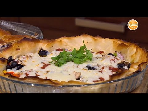 طريقة صنع الجلاش بالبيتزا الجديد