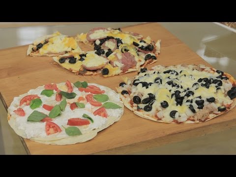 بالفيديو طريقة إعداد ومقادير بيتزا التورتيلا