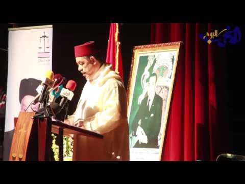 شاهد شباط ينعي محمد بوستة بكلمة مؤثرة ويشيد بمجهوداته