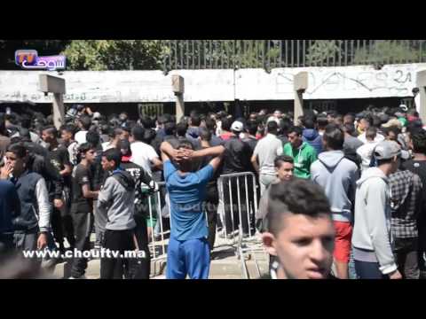 شاهد ماذا حدث في ملعب محمد الخامس 