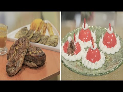 طريقة إعداد ومقادير تشيز كيك فاخر مع جليز الفاكهة  صدور بط بالبرتقال