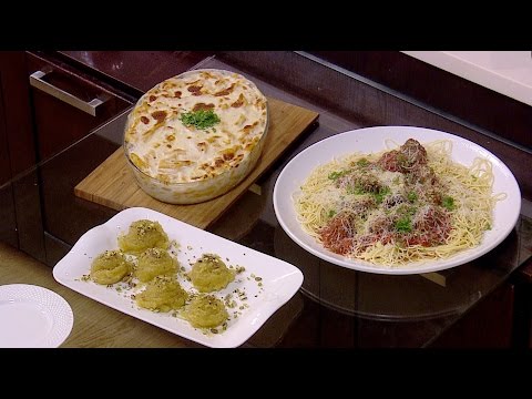 طريقة إعداد كفتة داوود باشا  مكرونة فرن  سد الحنك