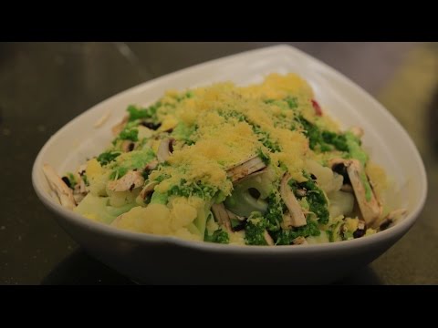 شاهد طريقة إعداد سلطة قرنبيط بالبيستو صوص